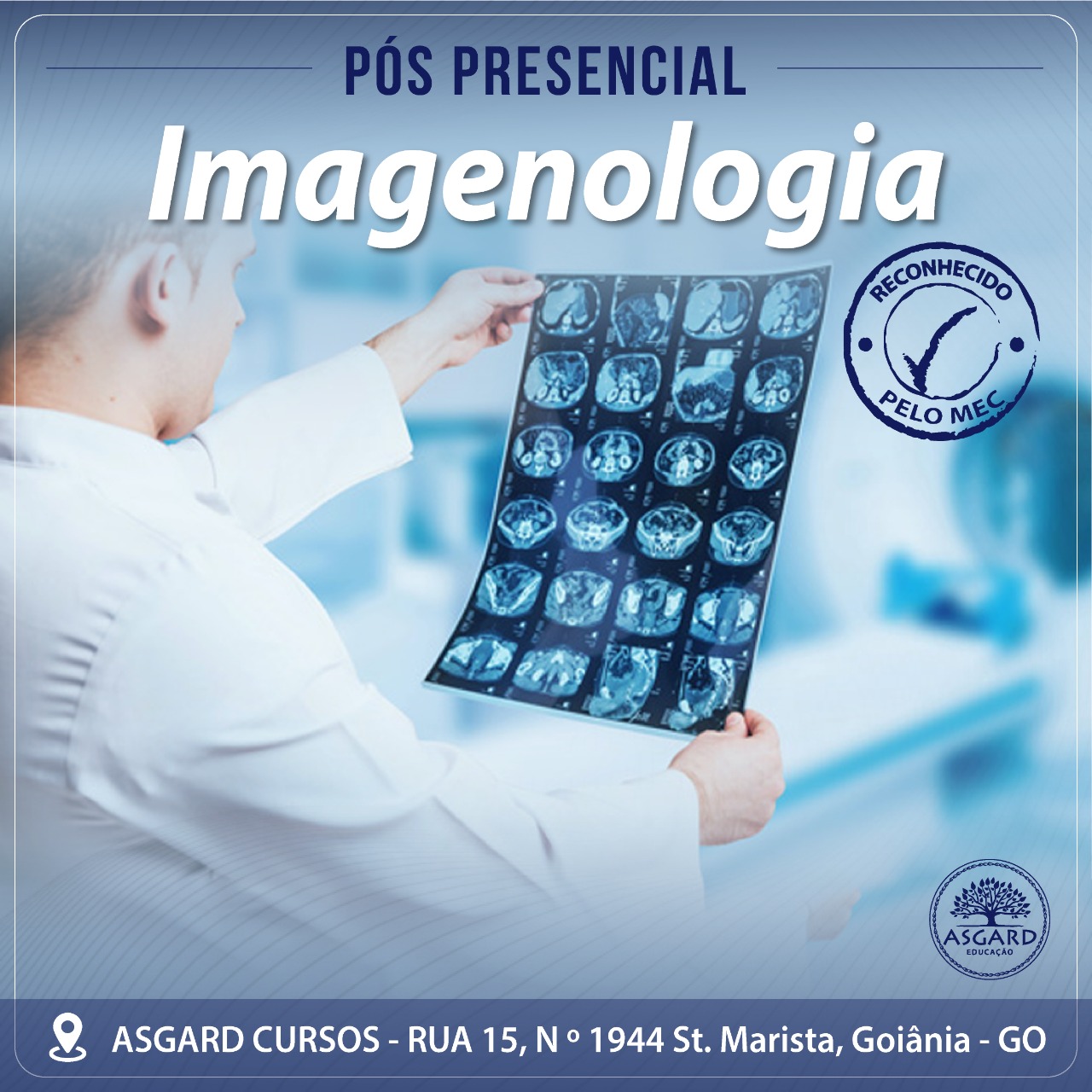 Course Image Ressonância Magnética e Tomografia Computadorizada Presencial 